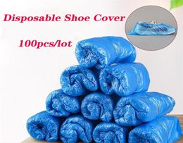 100pcslot couvercle de chaussures couverture de chaussures jetables à poussière de chaussures non glissantes à la poussière Couvre-chaussures résistantes au glissement étalantes pour ménage3024734