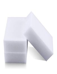 100 pcslot witte magie gum spons verwijdert vuilzeeproeprol voor alle soorten oppervlakken Universal Cleaning Sponge Home Au8959095