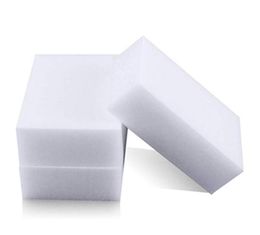 100pcslot White Magic Eraser Sponge elimina los escombros de escoria de jabón de tierra para todos los tipos de superficies de la esponja de limpieza universal AU2851583