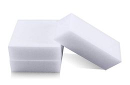 100 pcslot witte magie gum spons verwijdert vuilzeeproeprol voor alle soorten oppervlakken Universal Cleaning Sponge Home Au2156989
