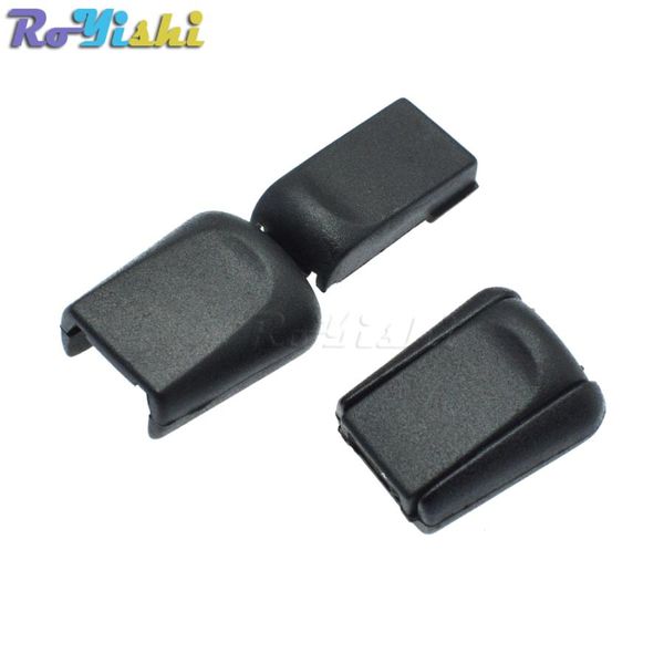 100pcslot zipper tire le cordon Stopper End Lock Clips zip Clips Boupe Paracord Black C0041B15129453