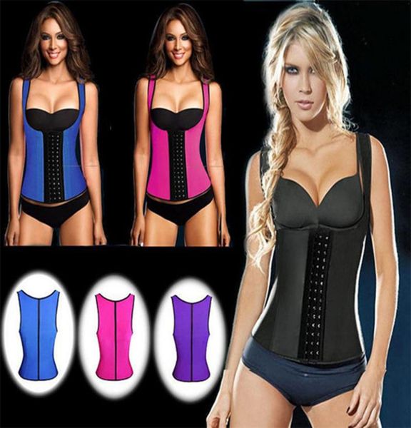 100pcslotWOMEN SEX Latex Caoutchouc corps shaper Taille Formateur corsets d'entraînement Corset Latex Corset Sexy Femmes Latex Taille Cincher S5249918