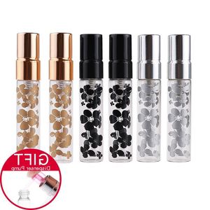 100Pieces/Lot 5ML Stampa Flacone Spray Parfum Per Profumo Alluminio Viaggi Contenitori Cosmetici Vuoti Portatili Pnpqk