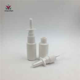 Bouteilles de pulvérisation nasale en plastique, recharge HDPE de 15ml, 100 ensembles