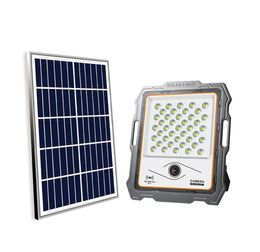 100W 200W 300W 400W Projecteur solaire avec caméra 16G TF Carte Moniteur solaire Cours Fermes Vergers Jardin Lampe de sécurité à domicile6336654