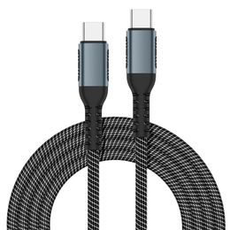 Cable PD de carga rápida de 100W 5A 1M 2M C a C Tipo C Cable USB-C para Samsung Galaxy S10 S20 S23 S22 Nota 20 HTC LG Android Teléfono