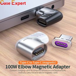 100 W 5A PD tot C USB Type-C Magnetische Adapter Kabels Converter voor iPad Pro Notebook Laptop L Vorm Magneet Connector