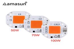 100W 70W 50W Soudage LED COB CHIP pour les plantes poussant la tente de culture 220V 110V LED Grow Spectrum LED Phyto Lamp8370381