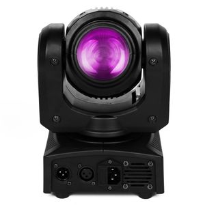 100 W DMX512 / Auto / Sonido activo / Maestro-esclavo LED Cabeza móvil de doble cara Mini lámpara de escenario AC 100