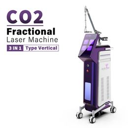 Máquina láser de CO2 RF fraccional de 100W eliminación de estrías de cicatrices de acné tratamiento de arrugas con láser CO2 rejuvenecimiento de la piel Perfectlaser
