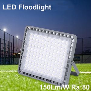 100 W LED Flood Lights Flood Lights Outdoor Bright Beveiliging Buiten Lamp IP67 Waterdichte Cool Wit Spot Licht Buitenarmaturen Verlichting voor Yard Backyard Crestech