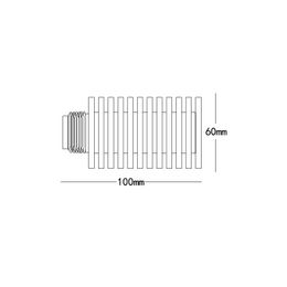 Freeshipping 100W N-vrouwelijke connector Dummy Load RF Termination Load DC tot 3 GHz 4 GHz 50ohm