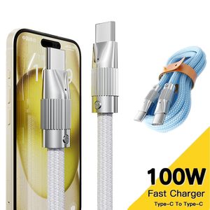 100W USB C Naar Type C Kabel PD Snel Opladen Laderkabel Data Cord Kabel Voor Macbook Xiaomi POCO Samsung USB-C Kabel 2 m/1.5 m/1 m