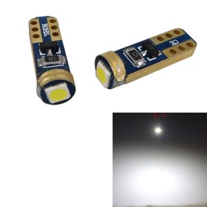 100x Super Bright Car Bollen WITTE T5 3030 1SMD CANBUS FOUT FREE INSTRUCTION CLUSTER 37 73 74 79 17 57 LED-verlichting BLIB 12V