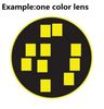 One color LOGO lens