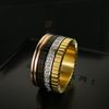 gold with black creamic