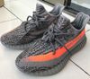 Beluga/Orange Stripe
