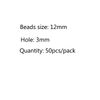 12mm 50pcs