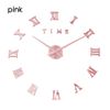 wall clock pink-37inch