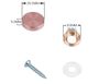 25mm rose gold