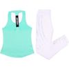 white and green