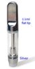 silver 0.5ml with flat tip