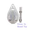 White pack (Press In Round Tip)