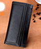 Black tri-fold