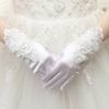 Finger White Bead Long