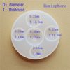 Color:hemisphere Cabochon