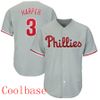 Gray cool base Phillies #3 Harper