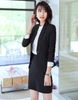black skirt suits