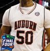 White with 2019 Final Four Patch