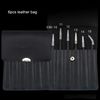6PCS Leather Tweezers Combo
