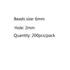 6mm 200pcs