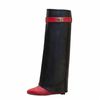 black red