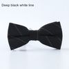 Deep black and White line