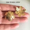 raw brass