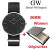 36mm nylon silver