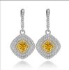 Zircon earring