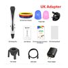 White UK Plug