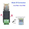 A to Pin4 B to pin5
