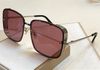 silver frame red lens