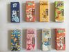Cereal boxes with carts