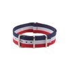 22mm Navy White Red