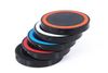 Black colorful charger