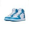 UNC with blue mark