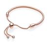 Rose gold bracelet with box