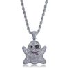 ghost emoji+rope chain