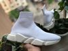 Sock Shoe Pure White